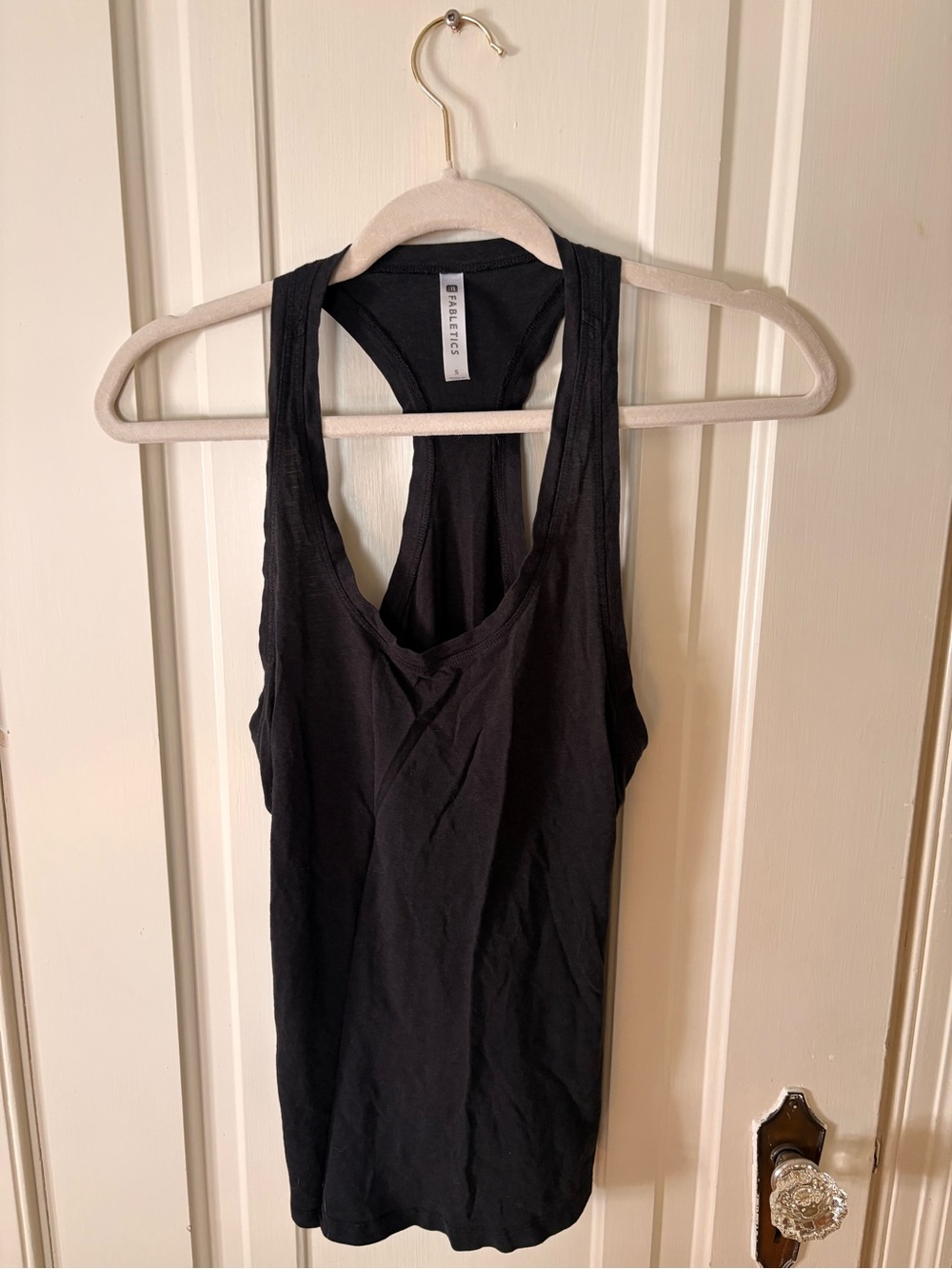Black Racerback Tank Top - Fabletics